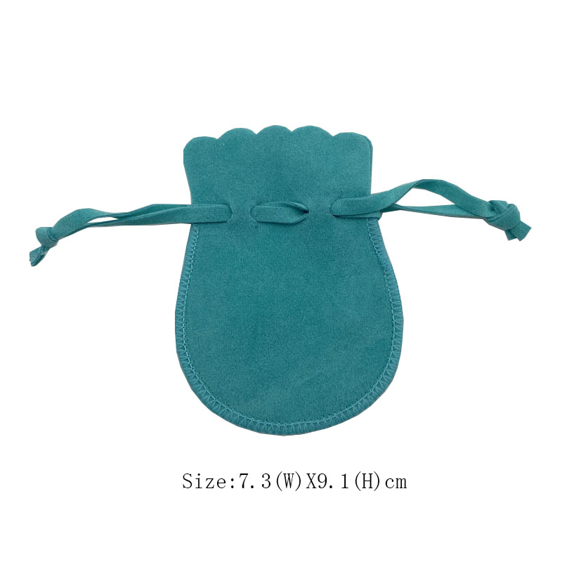 Bolsas de joyería de terciopelo de tela de regalo personalizado para embalaje