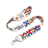 Cordón de transferencia de calor de nailon para cuello para regalo de promoción